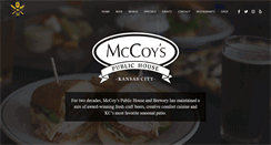 Desktop Screenshot of mccoyskc.com